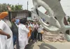 बस्ती में स्थापित हुआ उत्तर प्रदेश का सबसे बड़ा खंडा साहिब, सिख समाज में उत्सव जैसा माहौल