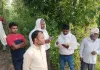 तालाब की भूमि की पैमाइश के दौरान 150 एअर जमीन पर मिला अवैध कब्जा - हल्का लेखपाल अख्तर आलम