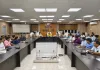 जिलाधिकारी एवं पुलिस अधीक्षक बस्ती आगामी त्योहार मोहर्रम को सकुशल एवं शांतिपूर्ण सम्पन्न कराने के दृष्टिगत कलेक्ट्रेट सभागार कक्ष में पीस कमेटी की मीटिंग 