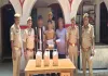 एटीएम से बैटरी चोरी का खुलासा, तीन आरोपी गिरफ्तार।