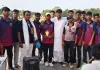 सोनभद्र कप क्रिकेट प्रतियोगिता में खिलाड़ियों ने किया शानदार प्रदर्शन