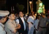 जिलाधिकारी एवं पुलिस अधीक्षक  की मौजूदगी में ड्रोन एवं पर्याप्त पुलिस बल की निगरानी में रॉबर्ट्सगंज क्षेत्रान्तर्गत ताजिया जुलूस सकुशल सम्पन्न