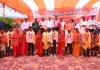 मुख्यमंत्री सामूहिक विवाह योजना के तहत 92 नवदंपत्तियों का संपन्न हुआ विवाह।