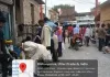 कचनरवा  बाजार में   बिना लाईसेंस खुले में बिक रहा है माँस मछली, लगा गंदगी का अंबार
