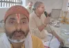 अग्निमंथन से निकली ज्वाला,हवन कुंड में 251 जड़ी बूटियों से निर्मित हवन सामग्री से दी गई आहुति