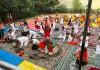 विश्व योग दिवस पर राष्ट्रीय स्वयंसेवक संघ द्वारा विशाल योग कार्यक्रम का आयोजन