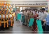 सखियां लोगों को देंगी यातायात नियमों की जानकारी, जागरूकता वाहन रवाना
