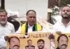 भाजपा अनुसूचित मोर्चा प्रदेश अध्यक्ष के स्वागत होडिंग हटाय गए