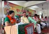 बूथ सम्मेलन मे गर्जी आगरा की मेयर दिवाकर कुशवाहा बूथ अध्यक्षों को किया सबोधित