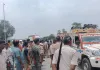हाईवा की टक्कर से महिला की मौत