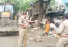 नैनी में अतिक्रमण के खिलाफ चला अभियान, दो दिन में कब्जा हटाने की चेतावनी