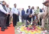 मुख्य न्यायमूर्ति उच्च न्यायालय इलाहाबाद ने अन्य न्यायमूर्तिगणों के साथ उच्च न्यायालय परिसर में पौधे का किया रोपण।
