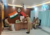 रिजर्व पुलिस लाइन चुर्क में एसपी ने ली परेड की सलामी, किया  क्वार्टर गार्द, परिवहन शाखा, स्टोर, सहित  पुलिस लाइन परिसर का  निरीक्षण