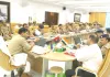 पुलिस अधीक्षक  ने की मासिक अपराध समीक्षा गोष्ठी एवं सैनिक सम्मेलन