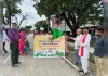 जन शिक्षण संस्थान ने भानपुर में निकाली भव्य स्वच्छता जागरूकता रैली
