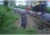 पहली बारिश में बह गया विकास