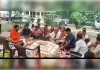 पुलिस ने शिव मंदिर पर करवाया हवन पूजन सुख शांति की कमना