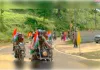 श्रीभूमि जिले के पाथारकांदी में देशभक्ति के रंग में रंगा BSF का भव्य बाइक रैली