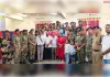 जिले के पाथारकांदी दोहालिया स्थित 16वीं बटालियन BSF मुख्यालय में सीमा चेतना मंच ने मनाया राखी बंधन उत्सव।