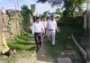 बाढ़ प्रभावित गांवों का सीडीओ ने किया निरीक्षण, ग्रामीणों को हरसंभव मदद का भरोसा
