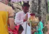 झारखंडी महादेव मंदिर में श्रद्धालुओं ने किया जलाभिषेक