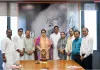 स्मृति ईरानी से मिले भाजपा अमेठी के जिला पदाधिकारी