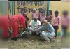 समाज सेवी पीके तिवारी ने प्राथमिक विद्यालय पहुंच कर किया वृक्षारोपण 