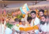 इलाहाबाद विश्वविद्यालय के पूर्व छात्र नेता रजनीश सिंह 'रिशु' समर्थकों संग कांग्रेस में शामिल।