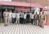 शिवकुटी पुलिस और एसओजी ने सात वांछित अभियुक्त गिरफ्तार किया। सात अवैध देशी बम बरामद।