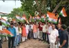 हर घर तिरंगा अभियान के तहत निकाली गई तिरंगा यात्रा, देशभक्ति के रंग में रंगा क्षेत्र