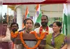 अंबेडकर नगर में गूंजा राष्ट्रभक्ति का स्वर, हजारों भाजपा कार्यकर्ताओं ने निकाली भव्य दिव्य तिरंगा यात्रा