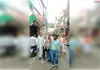 सहादतगंज उद्योग व्यापार मंडल द्वारा  निकाली गई तिरंगा यात्रा  