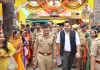 जिलाधिकारी एवं पुलिस अधीक्षक सोनभद्र ने शिवद्वार मंदिर एवं मंदिर मार्ग का किया निरीक्षण