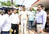 प्रयागराज में तेजवृष्टि के बाद जलनिकासी तेज, मंडलायुक्त ने प्रभावित क्षेत्रों का निरीक्षण कर शीघ्र जलनिकासी के दिए निर्देश।