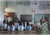 जिलाधिकारी भदोही द्वाराबच्चों से संवाद कर शिक्षा की गुणवत्ता एवं विद्यालयीय व्यवस्थाओं का लिया जायजा