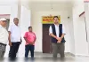 जिलाधिकारी  ने ई0वी0एम0  सहित वी0वी0 पैट गोदाम कक्ष का सी0सी0टी0वी0 के माध्यम से लिया जायजा, सम्बन्धित को दिये आवश्यक दिशा-निर्देश