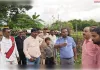 सिरसोती में जलभराव से ग्रामीण परेशान, तहसीलदार ने किया मौके का निरीक्षण