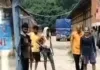 एफसीआई गोदाम के पास निकला विशाल , मची अफरा-तफरी