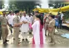 अपर पुलिस अधीक्षक, अपरजिलाधिकारी,  एवं उपजिलाधिकारी द्वारा चकवा महावीर मेले का भ्रमण कर सुरक्षा व्यवस्था का लिया गया जायजा