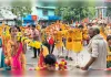 सरस्वती शिशु मंदिर के नन्हे-मुन्नों ने उठाई कांवड़, निकाली भव्य यात्रा