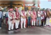 टूण्डला के सुभाष चौराहा पर कांवड़ियों का भव्य स्वागत, पुष्पवर्षा से गूंजा पूरा क्षेत्र