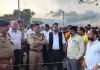जिलाधिकारी एवं पुलिस अधीक्षक ने किया  सोन नदी किनारे बस्तियों का औचक निरीक्षण, लिया सुरक्षा एवं सतर्कता व्यवस्थाओं का  जायजा