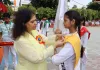 विद्यार्थियों को अनुशासन और राष्ट्रसेवा का दिया संदेश