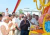 महाराजा अग्रसेन जयंती पर प्रतिमा पर किया माल्यार्पण