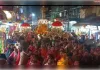 रामलीला समितियों द्वारा निकाली गई राम बारात से पूरा शहर राममय हो गया