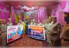 दुर्गा पूजा व दशहरा पर्व को लेकर सतर्कता एवं सुरक्षा के लिए पुलिस ने किया पैदल गश्त