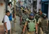 दुर्गा पूजा को लेकर प्रशासन अलर्ट, पुलिस ने किया पैदल मार्च