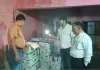 नवरात्रि पर्व के दृष्टिगत खाद्य सुरक्षा विभाग की छापेमारी, दो प्रतिष्ठानों को सुधार नोटिस जारी