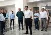 तिलोई स्थित मेडिकल कॉलेज का जिलाधिकारी ने किया स्थलीय निरीक्षण