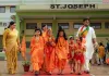 सेंट जोसेफ में बच्चों ने धूमधाम से मनाया गया दशहरा - हुआ रावण दहन